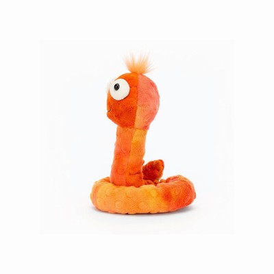 Jellycat Winston Worm New Zealand | VNLWE9574